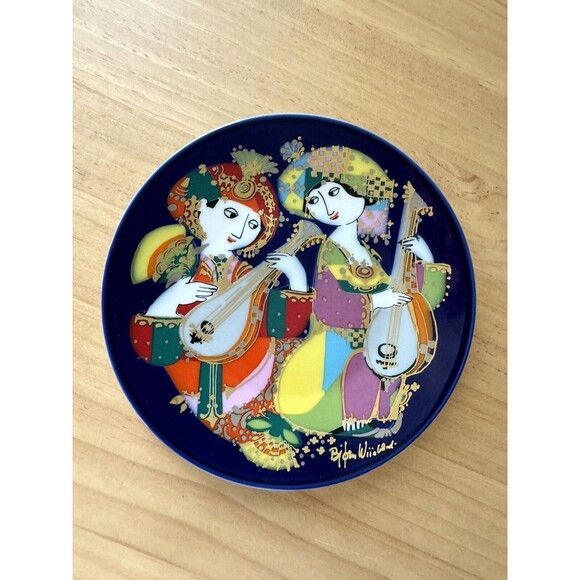 Rosenthal Porcelain Collector Plate Orient Bjorn Vintage Alladin signed - Picture 1 of 2